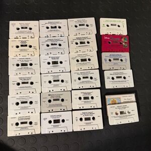 Vintage Scholastic Childrens Audio Cassette Tape Lot Story Teacher 24 Tapes